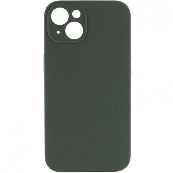 Чехол Silk Full Camera Protective (AA) NO LOGO для Apple iPhone 13 (6.1") Зеленый / Cyprus Green