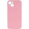 Чохол Silk Full Camera Protective (AA) NO LOGO для Apple iPhone 13 (6.1") Рожевий / Light pink