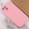 Чохол Silk Full Camera Protective (AA) NO LOGO для Apple iPhone 13 (6.1") Рожевий / Light pink