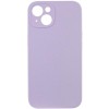 Чохол Silk Full Camera Protective (AA) NO LOGO для Apple iPhone 13 (6.1") Бузковий / Lilac
