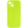 Чохол Silk Full Camera Protective (AA) NO LOGO для Apple iPhone 13 (6.1") Кислотно-зелений / Acid Green