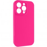Чохол Silk Full Camera Protective (AA) NO LOGO для Apple iPhone 13 Pro (6.1") Рожевий / Barbie pink Чохол Silk Full Camera Protective (AA) NO LOGO для Apple iPhone 13 Pro (6.1") Рожевий / Barbie pink