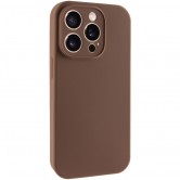 Чохол Silk Full Camera Protective (AA) NO LOGO для Apple iPhone 13 Pro (6.1") Коричневий / Brown