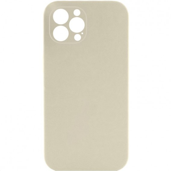 Чохол Silk Full Camera Protective (AA) NO LOGO для Apple iPhone 14 (6.1") Бежевий / Antique White