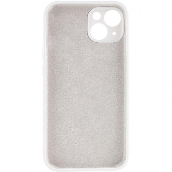 Чохол Silk Full Camera Protective (AA) NO LOGO для Apple iPhone 14 (6.1") Білий / White Чохол Silk Full Camera Protective (AA) NO LOGO для Apple iPhone 14 (6.1") Білий / White
