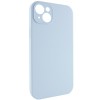 Чохол Silk Full Camera Protective (AA) NO LOGO для Apple iPhone 14 (6.1") Блакитний / Sweet Blue