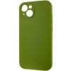 Чохол Silk Full Camera Protective (AA) NO LOGO для Apple iPhone 14 (6.1") Зелений / Dark Olive