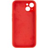 Чохол Silk Full Camera Protective (AA) NO LOGO для Apple iPhone 14 (6.1") Червоний / Red
