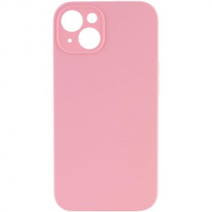 Чохол Silk Full Camera Protective (AA) NO LOGO для Apple iPhone 14 (6.1") Рожевий / Light pink Чохол Silk Full Camera Protective (AA) NO LOGO для Apple iPhone 14 (6.1") Рожевий / Light pink