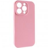 Чохол Silk Full Camera Protective (AA) NO LOGO для Apple iPhone 14 Pro (6.1") Рожевий / Light pink
