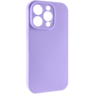 Чехол Silk Full Camera Protective (AA) NO LOGO для Apple iPhone 14 Pro (6.1") Сиреневый / Dasheen