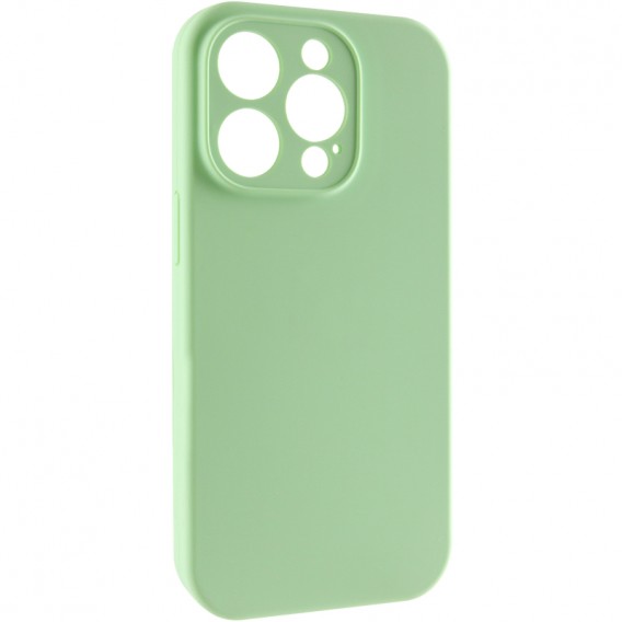 Чохол Silk Full Camera Protective (AA) NO LOGO для Apple iPhone 14 Pro Max (6.7") Зелений / Pistachio