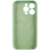 Чохол Silk Full Camera Protective (AA) NO LOGO для Apple iPhone 14 Pro Max (6.7") Зелений / Pistachio