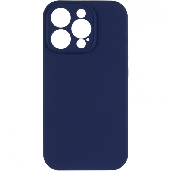 Чохол Silk Full Camera Protective (AA) NO LOGO для Apple iPhone 14 Pro Max (6.7") Синій / Deep navy Чохол Silk Full Camera Protective (AA) NO LOGO для Apple iPhone 14 Pro Max (6.7") Синій / Deep navy