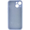 Чохол Silk Full Camera Protective (AA) NO LOGO для Apple iPhone 15 (6.1") Блакитний / Lilac Blue