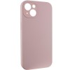 Чохол Silk Full Camera Protective (AA) NO LOGO для Apple iPhone 15 (6.1") Рожевий / Chalk Pink
