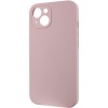 Чохол Silk Full Camera Protective (AA) NO LOGO для Apple iPhone 15 (6.1") Рожевий / Chalk Pink