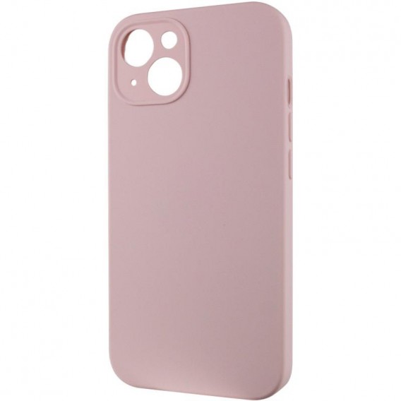 Чохол Silk Full Camera Protective (AA) NO LOGO для Apple iPhone 15 (6.1") Рожевий / Chalk Pink