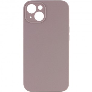 Чохол Silk Full Camera Protective (AA) NO LOGO для Apple iPhone 15 (6.1") Сірий / Lavender Чохол Silk Full Camera Protective (AA) NO LOGO для Apple iPhone 15 (6.1") Сірий / Lavender