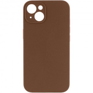 Чохол Silk Full Camera Protective (AA) NO LOGO для Apple iPhone 15 (6.1") Коричневий / Brown Чохол Silk Full Camera Protective (AA) NO LOGO для Apple iPhone 15 (6.1") Коричневий / Brown