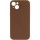 Чохол Silk Full Camera Protective (AA) NO LOGO для Apple iPhone 15 (6.1") Коричневий / Brown