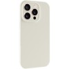 Чохол Silk Full Camera Protective (AA) NO LOGO для Apple iPhone 15 Pro (6.1") Бежевий / Antique White