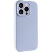 Чехол Silk Full Camera Protective (AA) NO LOGO для Apple iPhone 15 Pro (6.1") Голубой / Lilac Blue