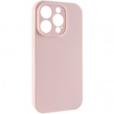 Чехол Silk Full Camera Protective (AA) NO LOGO для Apple iPhone 15 Pro (6.1") Розовый / Chalk Pink