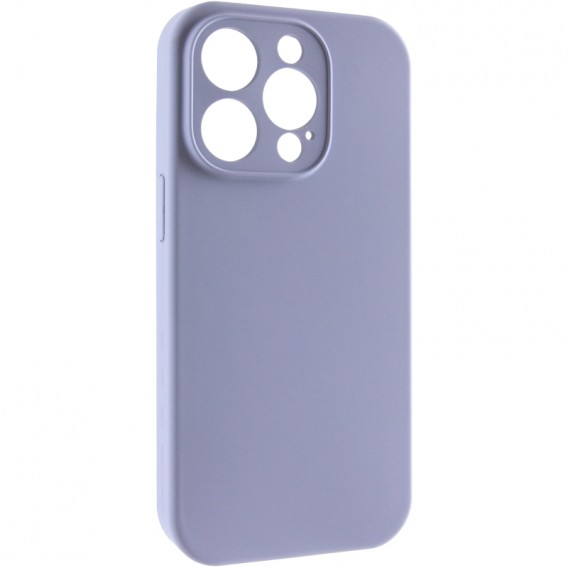 Чохол Silk Full Camera Protective (AA) NO LOGO для Apple iPhone 15 Pro (6.1") Сірий / Lavender Gray