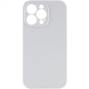 Чохол Silk Full Camera Protective (AA) NO LOGO для Apple iPhone 15 Pro Max (6.7") Білий / White