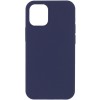 Чехол Silk Full Protective (AA) NO LOGO для Apple iPhone 11 (6.1") Темно-синий / Midnight blue