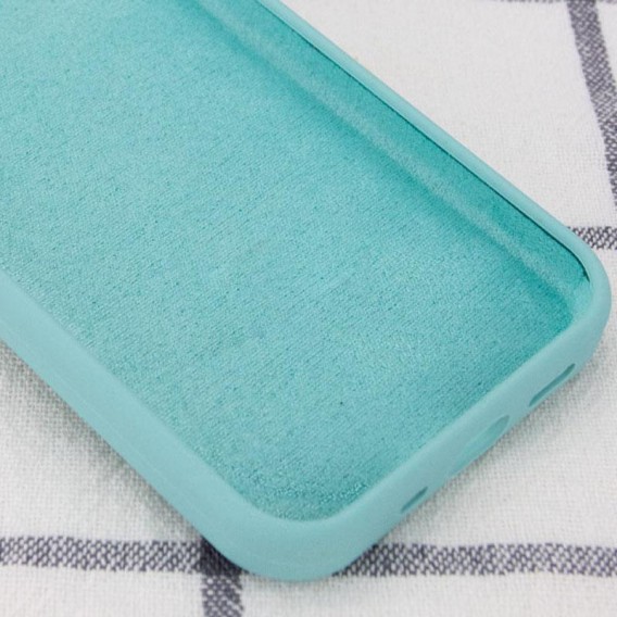 Чохол Silk Full Protective (AA) NO LOGO для Apple iPhone 13 mini (5.4") Бірюзовий / Marine Green