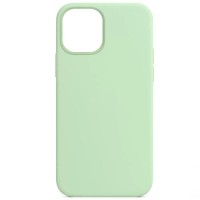 Чохол для iPhone 13 mini Silk Full Protective (AA) NO LOGO, силікон, Зелений / Pistachio