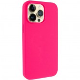 Чохол Silk Full Protective (AA) NO LOGO для Apple iPhone 13 Pro (6.1") Рожевий / Barbie pink