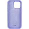 Чохол Silk Full Protective (AA) NO LOGO для Apple iPhone 13 Pro (6.1") Бузковий / Dasheen