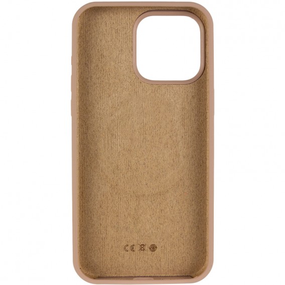 Чохол Silk Full Protective (AA) NO LOGO для Apple iPhone 13 Pro (6.1") Бежевий / Desert Gold