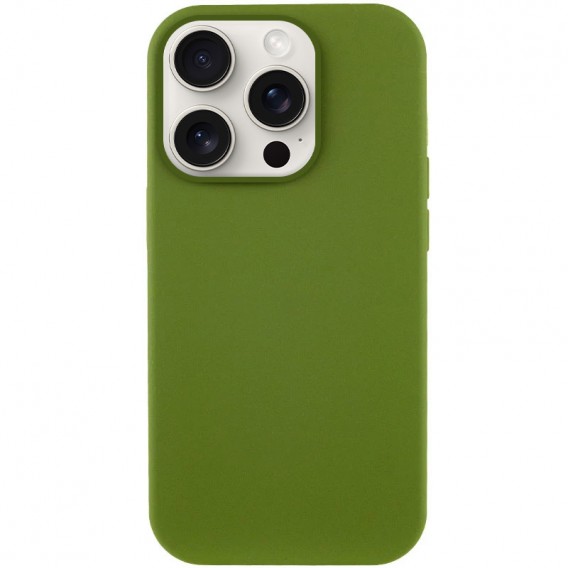 Чохол Silk Full Protective (AA) NO LOGO для Apple iPhone 13 Pro Max (6.7") Зелений / Dark Olive