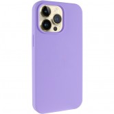 Чохол Silk Full Protective (AA) NO LOGO для Apple iPhone 14 Pro Max (6.7") Бузковий / Dasheen Чохол Silk Full Protective (AA) NO LOGO для Apple iPhone 14 Pro Max (6.7") Бузковий / Dasheen