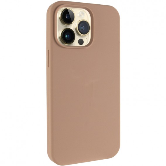 Чохол Silk Full Protective (AA) NO LOGO для Apple iPhone 14 Pro Max (6.7") Бежевий / Desert Gold