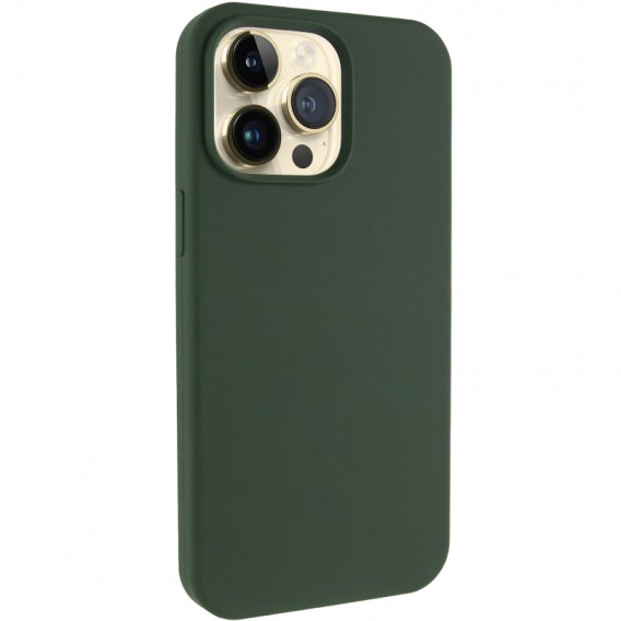 Чохол Silk Full Protective (AA) NO LOGO для Apple iPhone 15 Pro Max (6.7") Зелений / Cyprus Green