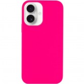 Чехол Silk Full Protective (AA) NO LOGO для Apple iPhone 16 (6.1") Розовый / Barbie pink