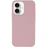Чехол Silk Full Protective (AA) NO LOGO для Apple iPhone 16 (6.1") Розовый / Pink Sand