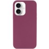 Чохол Silk Full Protective (AA) NO LOGO для Apple iPhone 16 (6.1") Бордовий / Plum