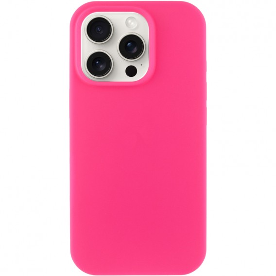 Чохол Silk Full Protective (AA) NO LOGO для Apple iPhone 16 Pro (6.3") Рожевий / Barbie pink Чохол Silk Full Protective (AA) NO LOGO для Apple iPhone 16 Pro (6.3") Рожевий / Barbie pink