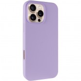 Чехол для iPhone 16 Pro Epik Silicone Case Full Protective (AA) NO LOGO, Сиреневый / Lilac