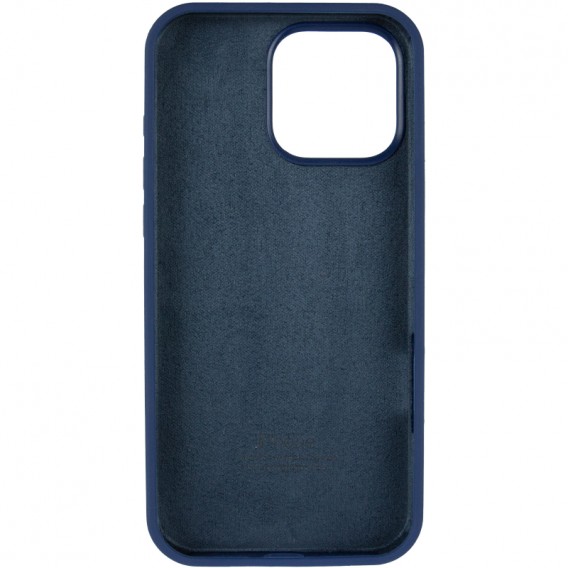 Чохол Silk Full Protective (AA) NO LOGO для Apple iPhone 16 Pro (6.3") Синій / Blue Jay Чохол Silk Full Protective (AA) NO LOGO для Apple iPhone 16 Pro (6.3") Синій / Blue Jay