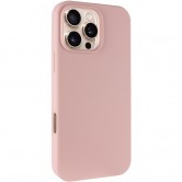 Чехол для iPhone 16 Pro Epik Silicone Case Full Protective (AA) NO LOGO, Розовый / Pink Sand