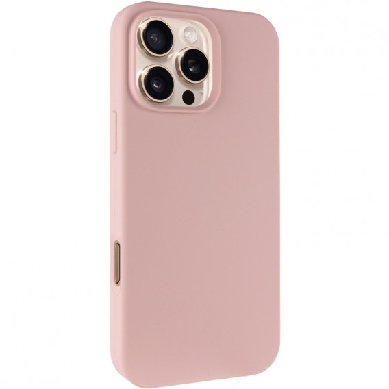 Чохол Silk Full Protective (AA) NO LOGO для Apple iPhone 16 Pro (6.3") Рожевий / Pink Sand