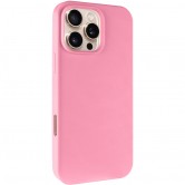 Чохол для iPhone 16 Pro Epik Silicone Case Full Protective (AA) NO LOGO, Рожевий / Pink