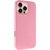 Чехол для iPhone 16 Pro Epik Silicone Case Full Protective (AA) NO LOGO, Розовый / Light pink